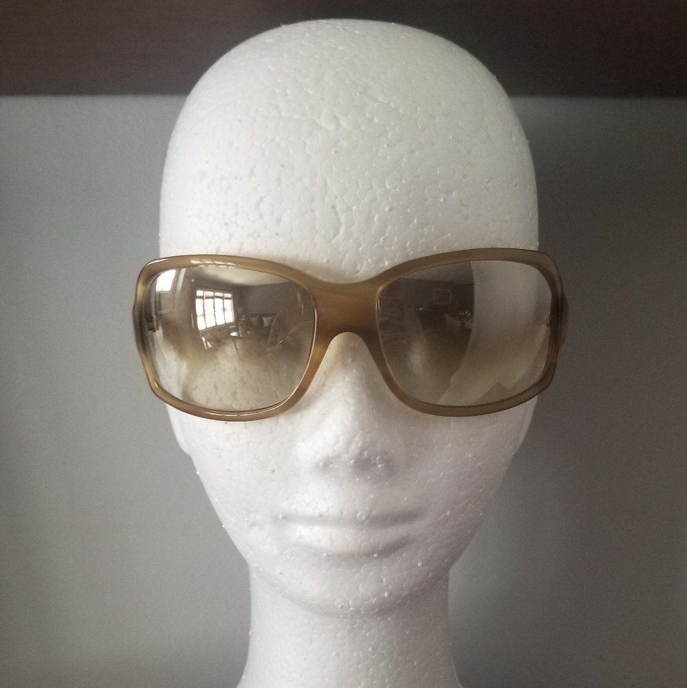 ⚜ Christian Dior Tan Light Brown Sunglasses ⚜ - Picture 9 of 12